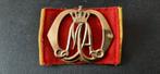 Baretembleem KMA 1950, Verzamelen, Militaria | Algemeen, Embleem of Badge, Nederland, Landmacht, Verzenden
