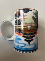 Handbeschilderde mok China, Huis en Inrichting, Ophalen of Verzenden, Zo goed als nieuw, Overige stijlen, Kop(pen) en/of Schotel(s)