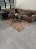 Taupe/Beige Bank Te Koop, Huis en Inrichting, Banken | Bankstellen, Ophalen, 250 tot 300 cm, Hoekbank, Zo goed als nieuw