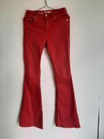 Mango - Flared Jeans Rood - Maat S, Mango, Ophalen of Verzenden, Maat 36 (S), Lang