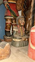 Houten Indianen Vrouw Beeld, Ophalen