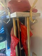 Zeldzame Marmeren Kapstok met Gouden Details, Gebruikt, Ophalen of Verzenden, Metaal, Staande kapstok