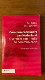 Piet Bakker - Communicatiekaart van Nederland, Boeken, Ophalen of Verzenden, Piet Bakker; O. Scholten, Zo goed als nieuw