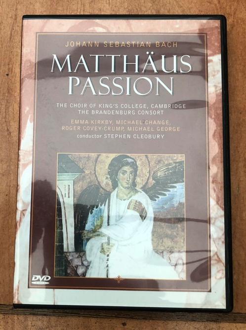 Matthaus Passion dvd, Cd's en Dvd's, Dvd's | Muziek en Concerten, Zo goed als nieuw, Muziek en Concerten, Ophalen of Verzenden