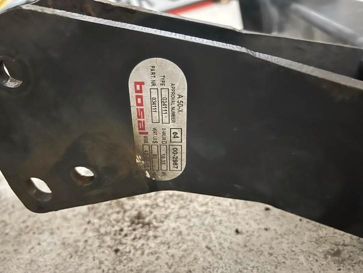 TREKHAAK BOSAL 034-111 met vaste kogelkop, Auto-onderdelen, Trekhaken, Gebruikt, Ophalen