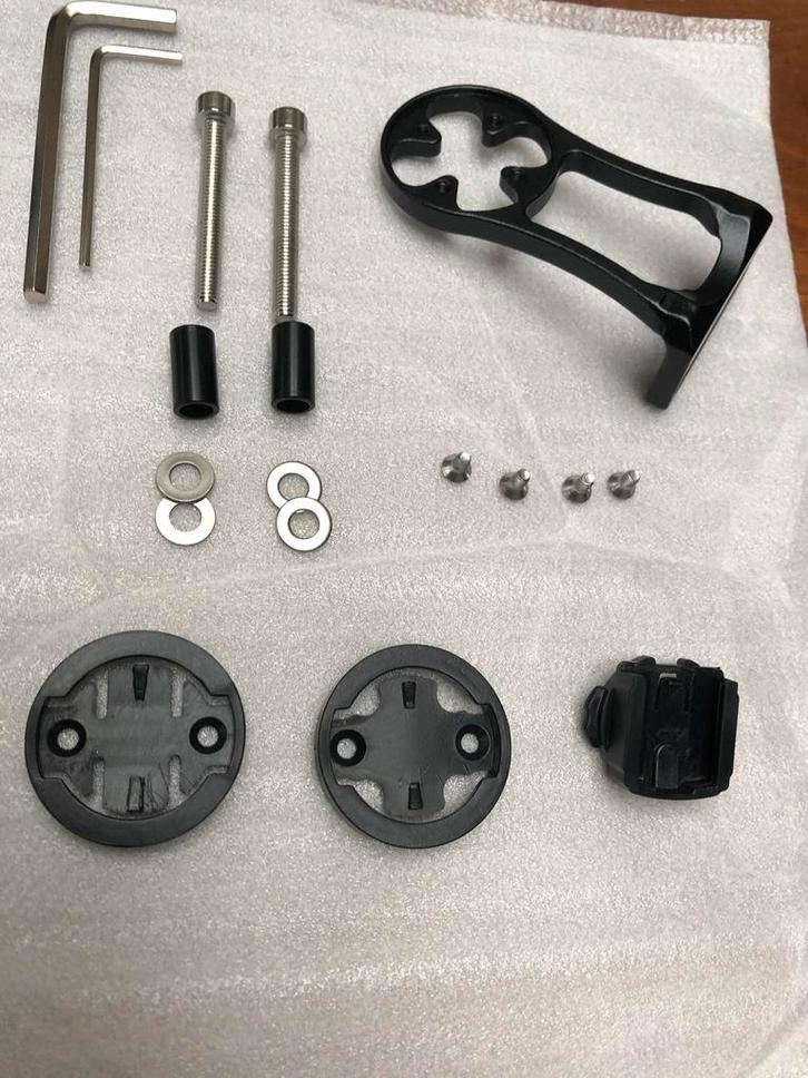 Aluminium Fietscomputer steun (Mount), Fietsen en Brommers, Fietsaccessoires | Fietscomputers, Zo goed als nieuw, Ophalen of Verzenden