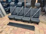 20 zwart stoffen stoelen 3p gordel isofix oldtimer camper, Ophalen of Verzenden, Peugeot