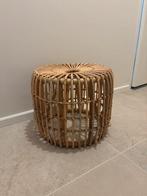 Rotan poef, Huis en Inrichting, Banken | Voetenbanken en Poefen, Ophalen, Gebruikt, Rond, Riet of Rotan