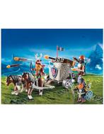 Playmobil knights 9341 ridders met mobile balista, Ophalen of Verzenden, Zo goed als nieuw, Complete set