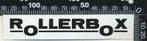 Sticker: Rollerbox, Verzenden, Zo goed als nieuw, Bedrijf of Vereniging