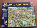Jan van Haasteren puzzel, 1000st, Grasmaaierrace, Hobby en Vrije tijd, Denksport en Puzzels, Ophalen, 500 t/m 1500 stukjes, Gebruikt