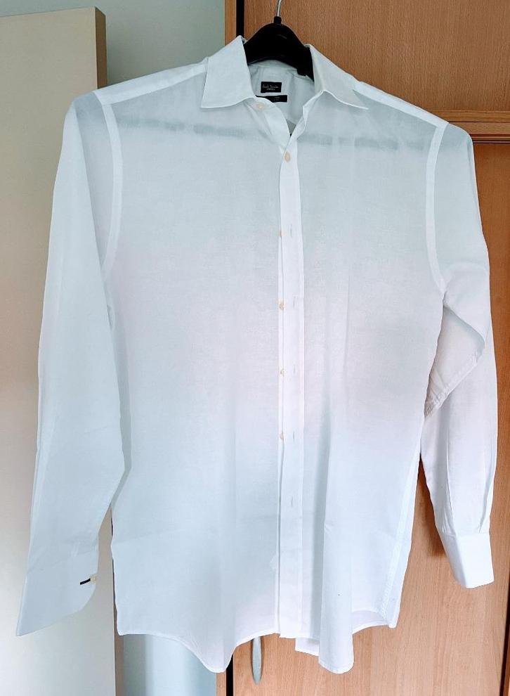 Paul Smith overhemd, Kleding | Heren, Overhemden, Zo goed als nieuw, Halswijdte 38 (S) of kleiner, Wit, Ophalen of Verzenden