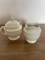 melkkan en suikerpot Wedgwood Edme, Huis en Inrichting, Keuken | Servies, Ophalen, Overige typen, Zo goed als nieuw, Wedgwood