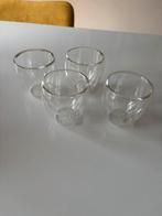 4 bodum espresso glazen dubbelwandig - nieuw, Ophalen, Glas of Glazen, Nieuw, Glas