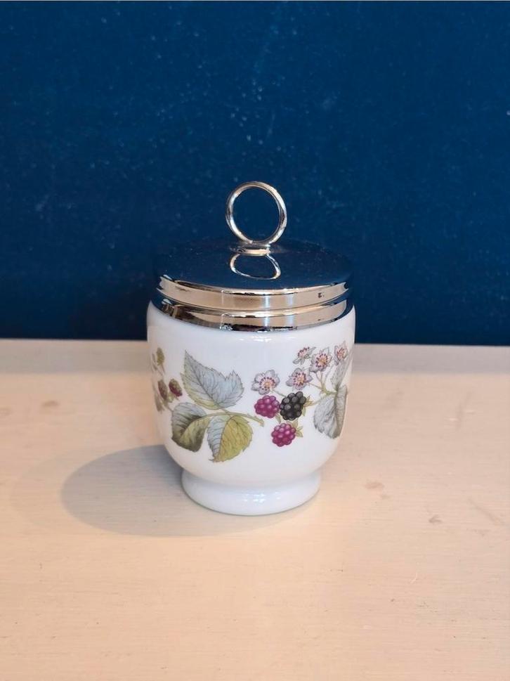 Egg coddler Royal Worcester Bramen, Antiek en Kunst, Antiek | Servies los, Ophalen of Verzenden