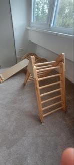 houten triangle klimrek speelboog, Ophalen of Verzenden, Gebruikt, Overige typen