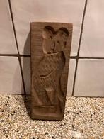 Oude speculaas plank uil, Antiek en Kunst, Ophalen of Verzenden