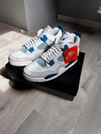 Nike air Jordan 4 “Military Blue”, Kleding | Heren, Schoenen, Nieuw, Ophalen of Verzenden, Wit, Nike Jordan