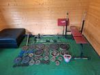 Home Gym Fitness Set - Halters, Gewichten & Meer!, Ophalen, Gebruikt, Benen, Halterset