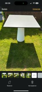 Marcel Wanders container tafel wit, Gebruikt, 50 tot 100 cm, Designtafel, Vierkant