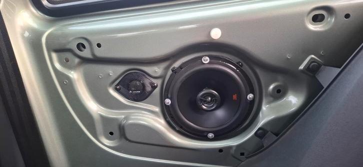 VW Lupo/Seat Arosa Speakers + Ringen Achter, Auto diversen, Autospeakers, Gebruikt, Ophalen of Verzenden