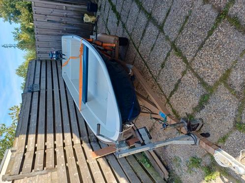 Boot 4.30m, motor en trailer, Hobby en Vrije tijd, Overige Hobby en Vrije tijd, Zo goed als nieuw, Ophalen