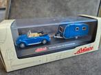 Schuco Volkswagen Kever cabrio met Caravan, Ophalen of Verzenden, Zo goed als nieuw, Auto, Schuco