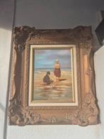 Olieverf schilderij van kustlandschap, Ophalen