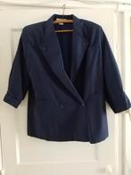 Blazer / jasje 🧥 vintage maat 40, Jasje, Blauw, Maat 38/40 (M), Ophalen of Verzenden