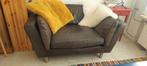 loveseat kalfsleer donkerbruin, Huis en Inrichting, Ophalen, Gebruikt, Tweepersoons, Minder dan 150 cm