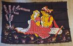 Batik doek India - 2 doeken, Antiek en Kunst, Ophalen