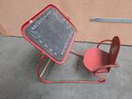 Vintage Mobo kinderschrijftafel- en stoel, Antiek en Kunst, Antiek | Speelgoed, Ophalen