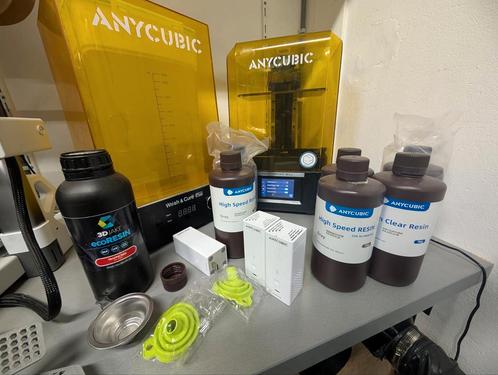 Anycubic photon mono m5s zonder accesoires van foto, Computers en Software, 3D Printers, Zo goed als nieuw, Ophalen of Verzenden