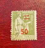 Frankrijk 1941 Vrede, met opdruk 50#75 gestempeld Yvert 480, Postzegels en Munten, Postzegels | Europa | Frankrijk, Ophalen of Verzenden