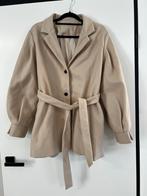 Dames beige jas shein maat m/ L, Kleding | Dames, Jassen | Zomer, Ophalen of Verzenden, Zo goed als nieuw, Beige