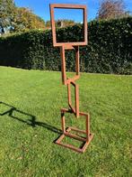 The Rising Frame - Tuinkust - Tuinbeeld roest-look, Tuin en Terras, Ophalen of Verzenden, Nieuw, Metaal, Overige typen