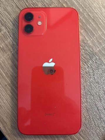 iPhone 12 Rood - 128GB batterij 84% beschikbaar voor biedingen