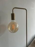 Gouden Staande Lamp, Huis en Inrichting, Lampen | Vloerlampen, Ophalen of Verzenden, Zo goed als nieuw, Metaal, 150 tot 200 cm