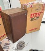 1965 set Akai SW-127 Single 2 Way Speaker Speakers vintage, Audio, Tv en Foto, Overige merken, Nieuw, Ophalen of Verzenden, H