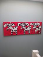 Olieverf schilderij koeien, Antiek en Kunst, Ophalen