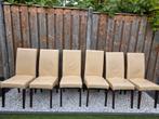Kunstleer eettafelstoelen, Huis en Inrichting, Stoelen, Ophalen of Verzenden, Gebruikt