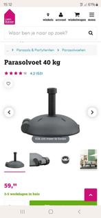 40 kg parasol voet, Tuin en Terras, Parasols, Ophalen, Zo goed als nieuw, Minder dan 1 meter, Parasolvoet