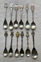 Verzilverde theelepeltjes Provincie Zeeland, Antiek en Kunst, Ophalen of Verzenden