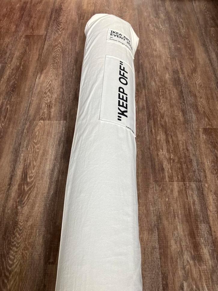 Virgil Abloh x IKEA “KEEP OFF” Vloerkleed (Rug) - Nieuw, Huis en Inrichting, Stoffering | Tapijten en Kleden, Nieuw, 200 cm of meer