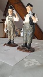 Laurel en Hardy, schilderen, Verzamelen, Beelden en Beeldjes, Ophalen of Verzenden, Zo goed als nieuw, Mens