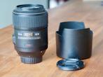 Nikon Nikkor AF-S 105mm f/2.8G VR Micro, Ophalen of Verzenden, Gebruikt, Macrolens