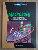 Sluman - Macroboek wordperfect planperf drawperf, Boeken, Ophalen of Verzenden, Gelezen, Overige onderwerpen, Sluman