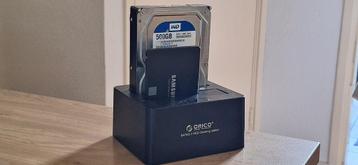 orico 6629us3-c 2x Sata HDD/SSD Dock (USB 3.0) beschikbaar voor biedingen