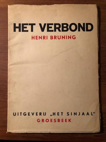 1931 NSB Henri Bruning: Het Verbond. Gedichten . Softcover beschikbaar voor biedingen