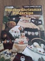 Leisure arts country christmas fingertips, Ophalen of Verzenden, Zo goed als nieuw, Handborduren, Patroon
